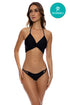 Luli Fama Twisted Beauty Zig zag cut out moderate bottom